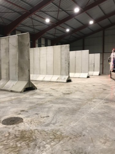 Stockage de materi&egrave;le en vrac