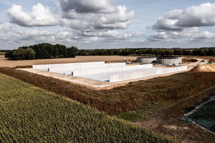 Mur de silo