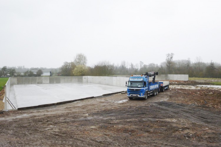 AGRI L-shaped retaining walls