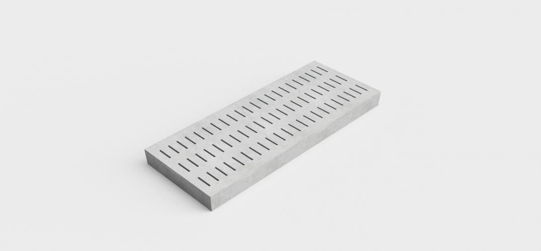 Ventilation slats 22 cm thickness