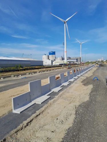 Stützwände mit hoher belastbarkeit